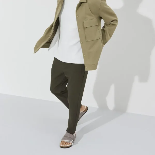 Kyoto Shearling Suede Leather Stone Coin - Image 2