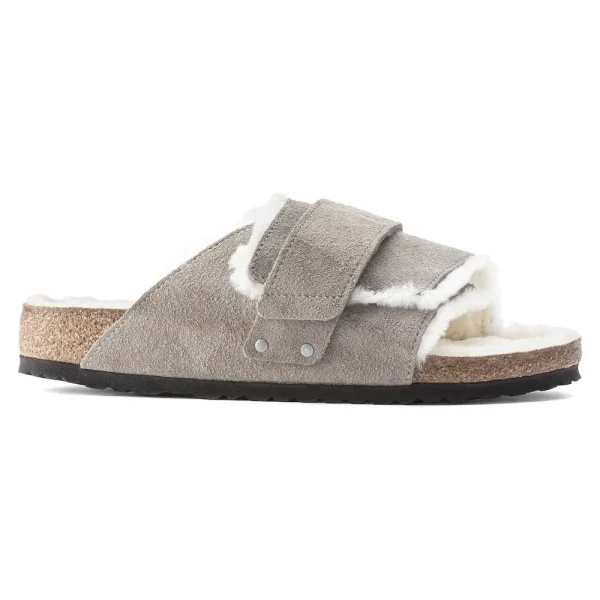 Kyoto Shearling Suede Leather Stone Coin - Image 7