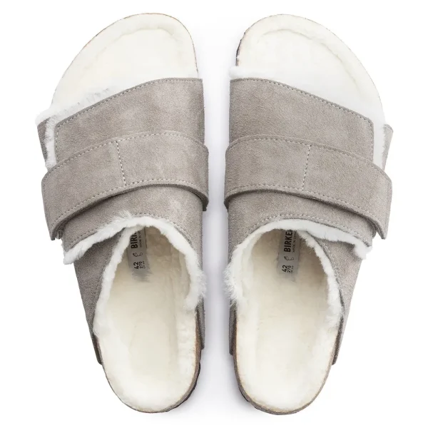 Kyoto Shearling Suede Leather Stone Coin - Image 5