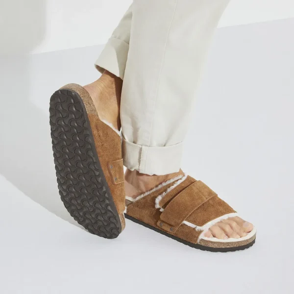 Kyoto Shearling Suede Leather Mink - Image 3