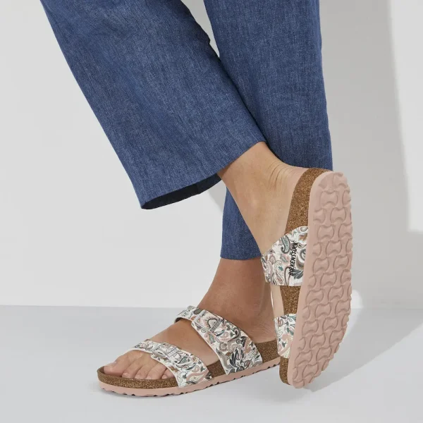 Sydney Vegan Birko-Flor Paisley Light Rose - Image 3