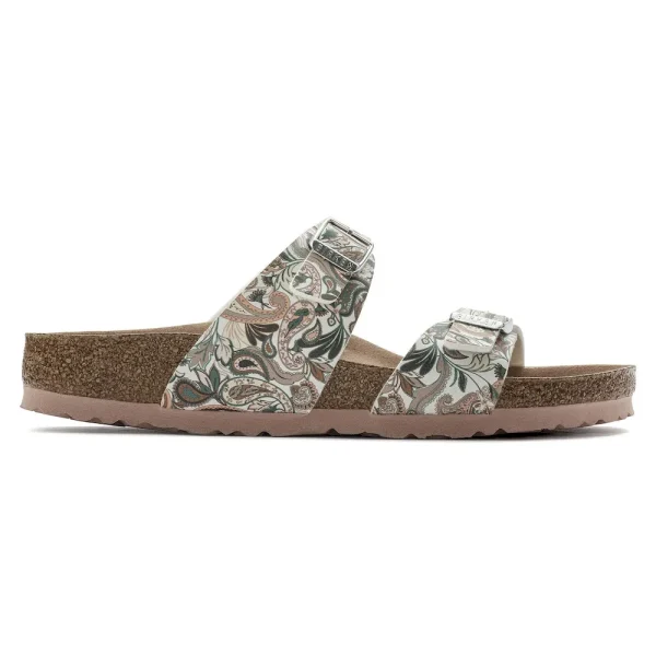 Sydney Vegan Birko-Flor Paisley Light Rose - Image 7