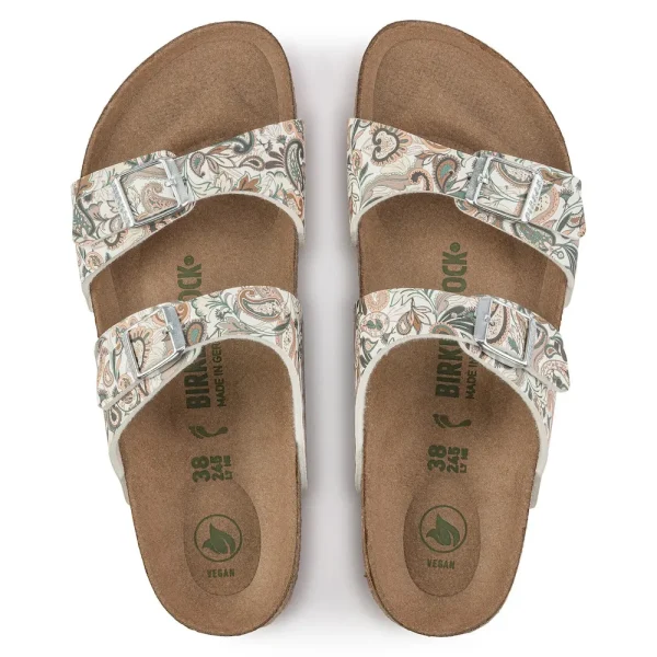 Sydney Vegan Birko-Flor Paisley Light Rose - Image 5