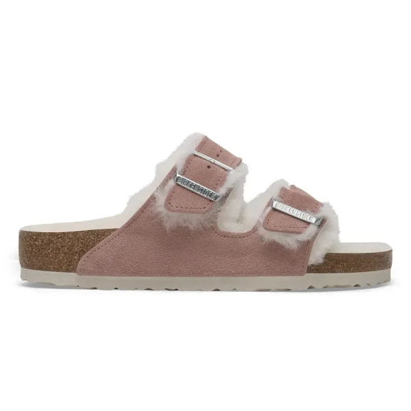 Arizona Shearling Suede Leather Pink Clay - Image 7