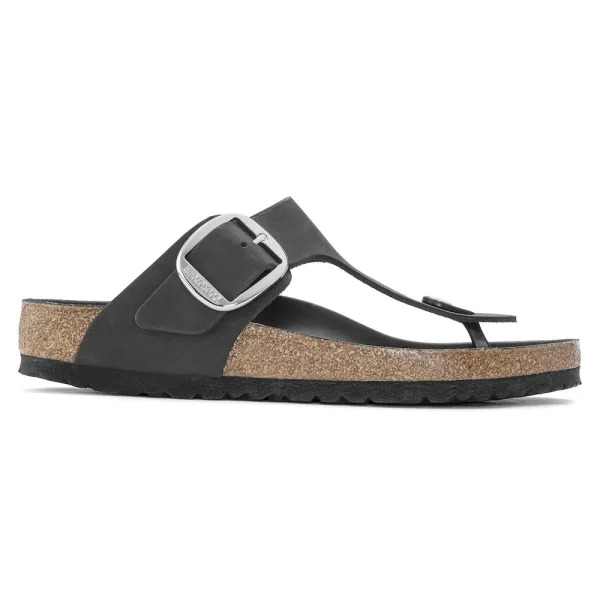 Gizeh Big Buckle Oiled Leather Black - Image 7