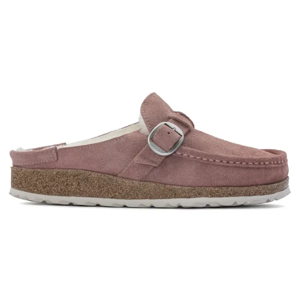 Buckley Shearling Suede Leather Pink Clay - Image 7