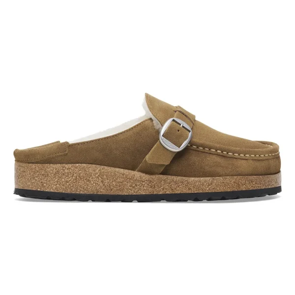 Buckley Shearling Suede Leather Dark Tea - Image 5