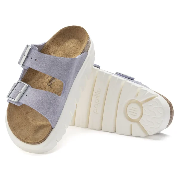 Arizona Chunky Suede Leather Purple Fog - Image 3