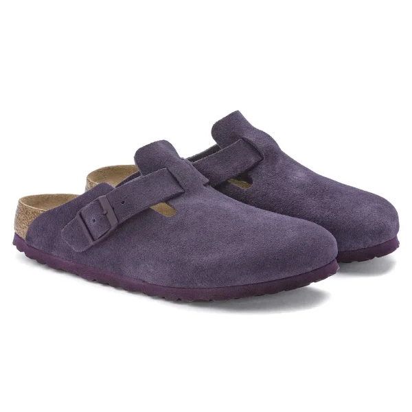 Boston Soft Footbed Suede Leather Wine - Image 6