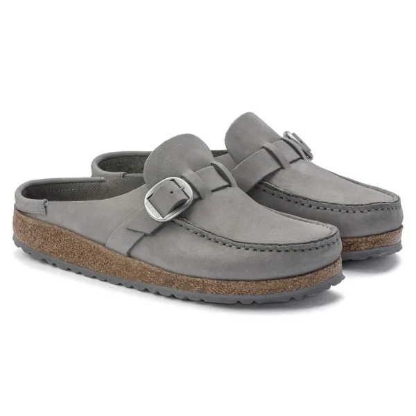 Buckley Nubuck Leather Dove Gray - Image 6