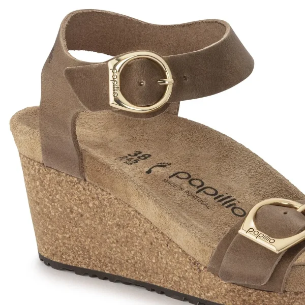 Soley Ring-Buckle Oiled Leather Cognac - Image 8