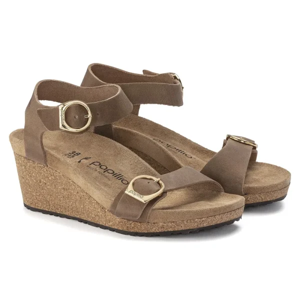 Soley Ring-Buckle Oiled Leather Cognac - Image 6