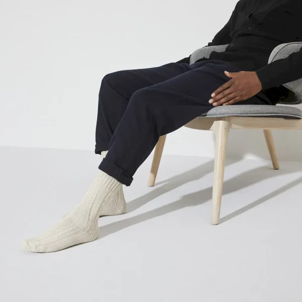 Cotton Twist Men Cotton-Polyamide-Elastane Off White - Image 2