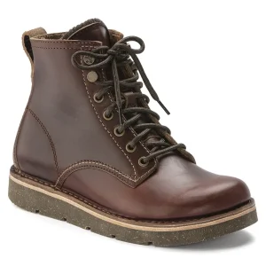 Birmingham Lace Women Oiled Leather Roast