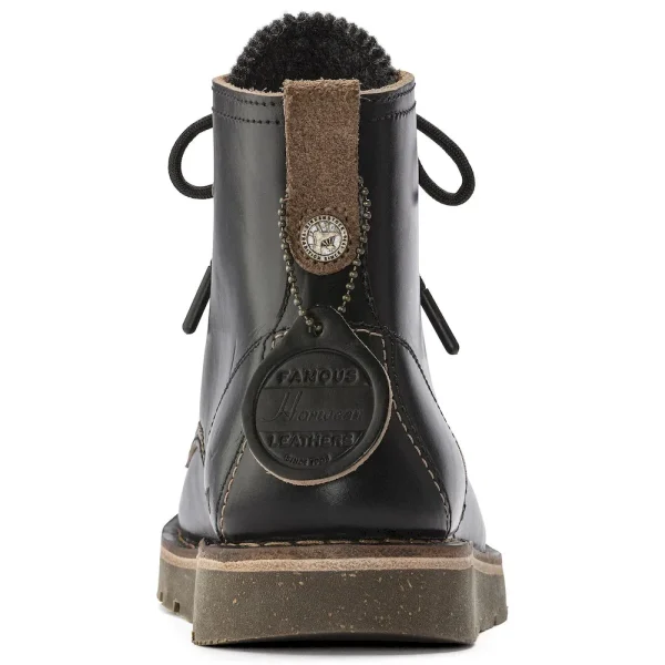 Birmingham Lace Women Oiled Leather Black - Image 7