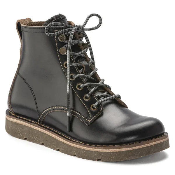 Birmingham Lace Women Oiled Leather Black - Image 8