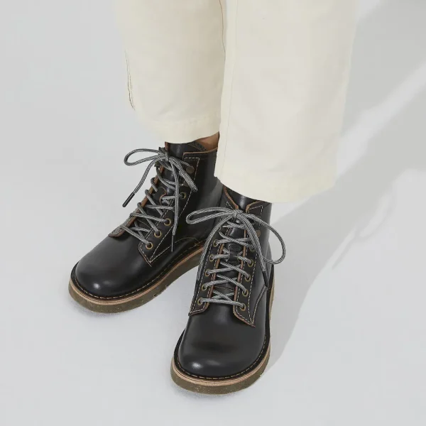 Birmingham Lace Women Oiled Leather Black - Image 10