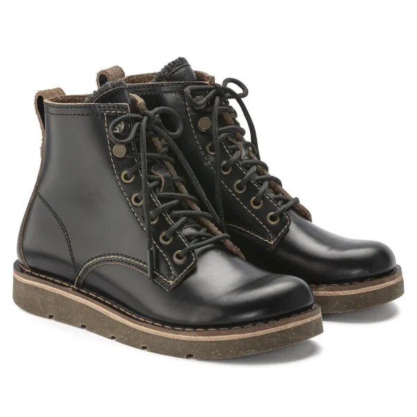 Birmingham Lace Women Oiled Leather Black - Image 5
