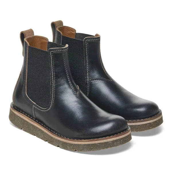 Birmingham Slip On Women Oiled Leather Black - Image 4