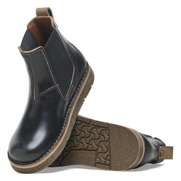 Birmingham Slip On Women Oiled Leather Black - Image 2