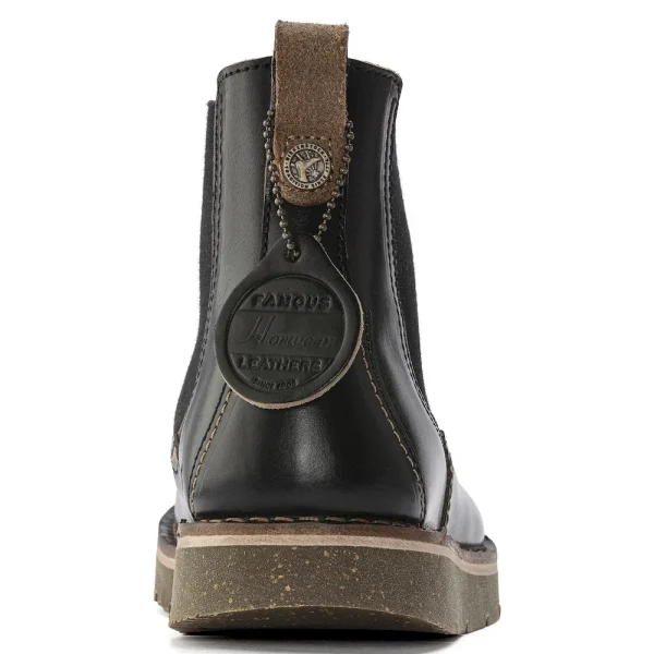 Birmingham Slip On Men Oiled Leather Black - Image 7