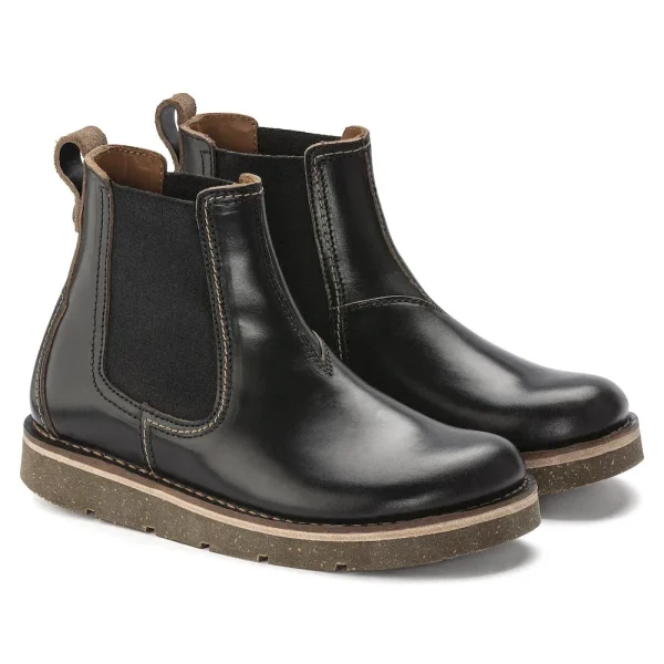 Birmingham Slip On Men Oiled Leather Black - Image 5