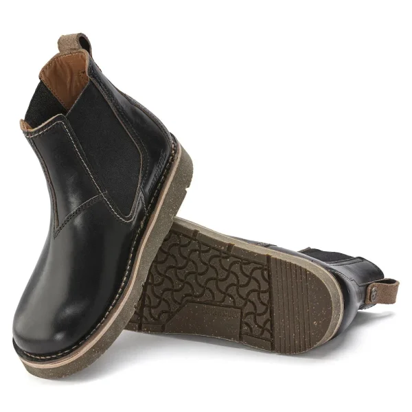 Birmingham Slip On Men Oiled Leather Black - Image 3