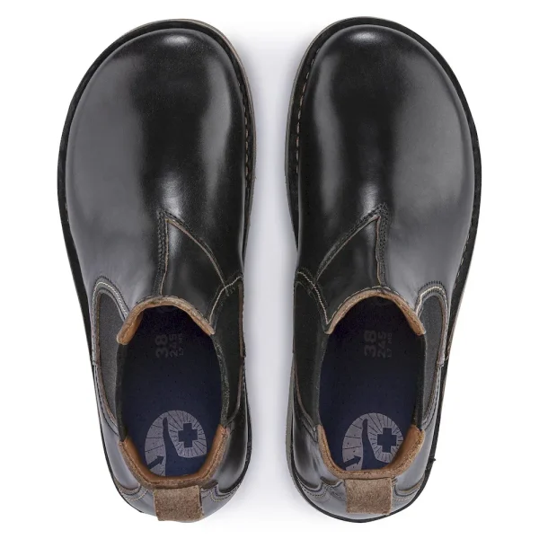 Birmingham Slip On Men Oiled Leather Black - Image 4