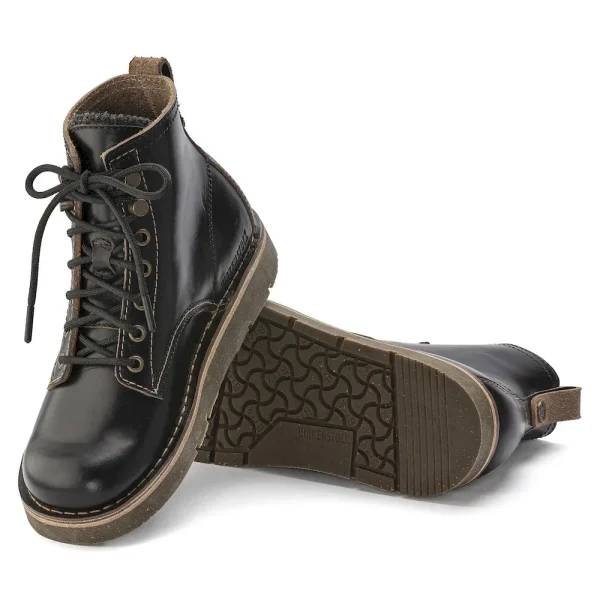 Birmingham Lace Men Oiled Leather Black - Image 3