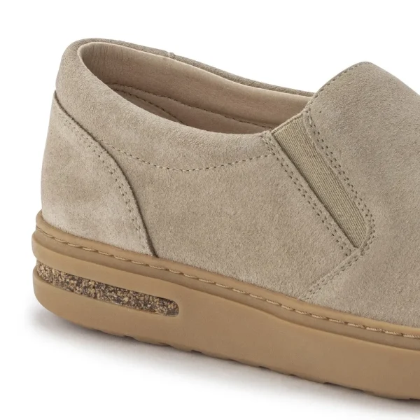Oswego Suede Leather Grained Sandcastle - Image 8