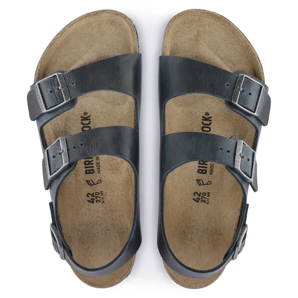 Milano Oiled Leather Insignia Blue - Image 4