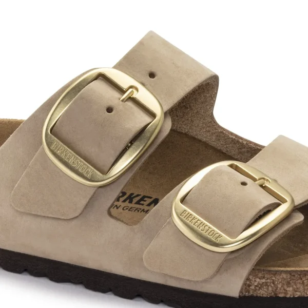 Arizona Big Buckle Nubuck Leather Sandcastle - Image 8