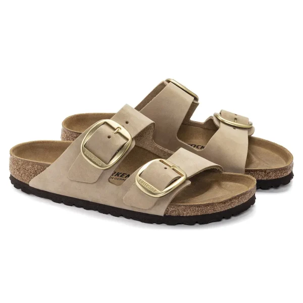 Arizona Big Buckle Nubuck Leather Sandcastle - Image 6