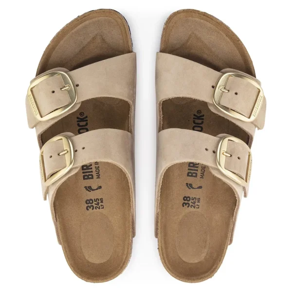 Arizona Big Buckle Nubuck Leather Sandcastle - Image 5