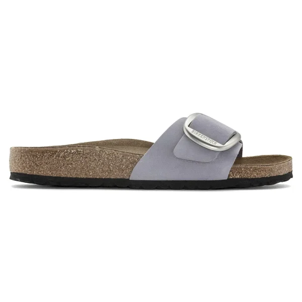 Madrid Big Buckle Nubuck Leather Purple Fog - Image 7