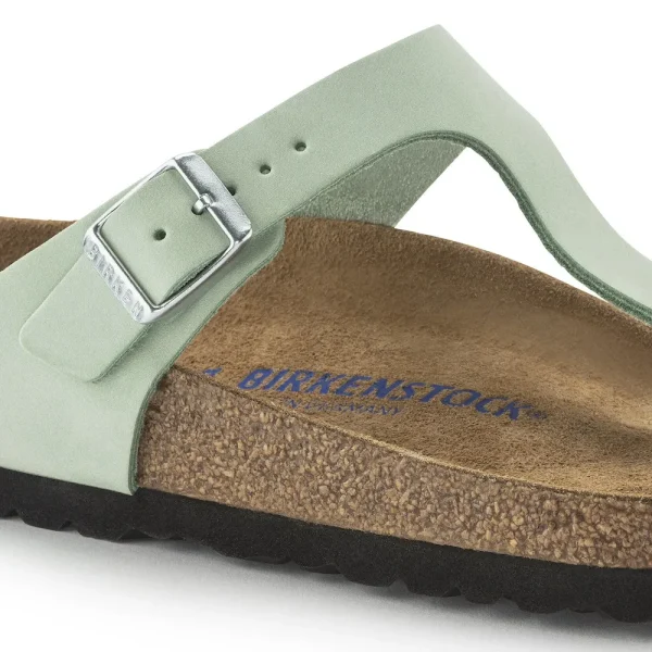 Gizeh Soft Footbed Nubuck Leather Matcha - Image 8
