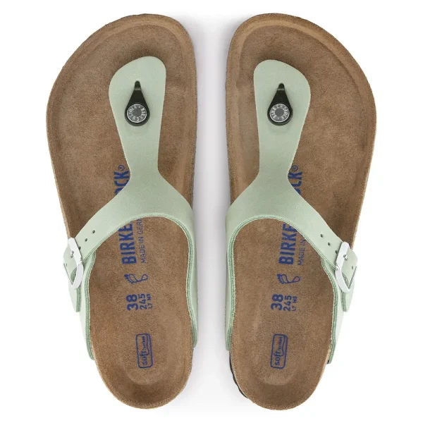 Gizeh Soft Footbed Nubuck Leather Matcha - Image 5