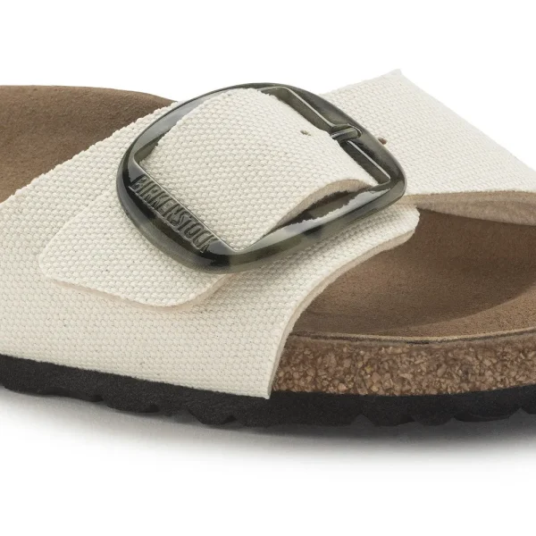 Madrid Vegan Big Buckle Textile Eggshell - Image 8