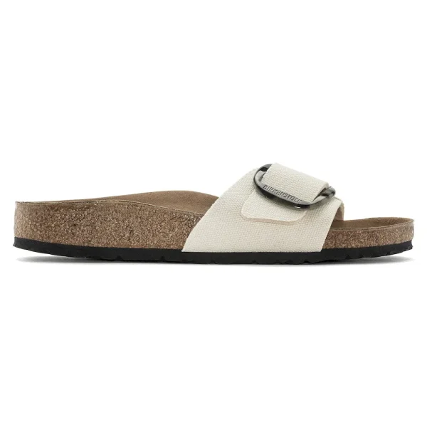 Madrid Vegan Big Buckle Textile Eggshell - Image 7