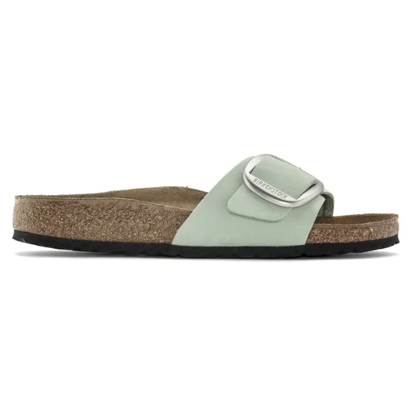 Madrid Big Buckle Nubuck Leather Matcha - Image 7
