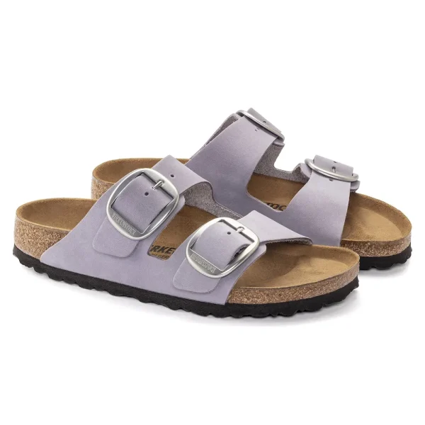 Arizona Big Buckle Nubuck Leather Purple Fog - Image 6