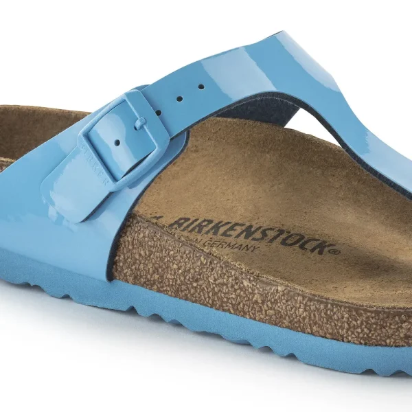 Gizeh Birko-Flor Patent Patent Sky Blue - Image 8