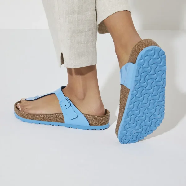 Gizeh Birko-Flor Patent Patent Sky Blue - Image 3