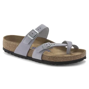 Mayari Soft Footbed Nubuck Leather Purple Fog