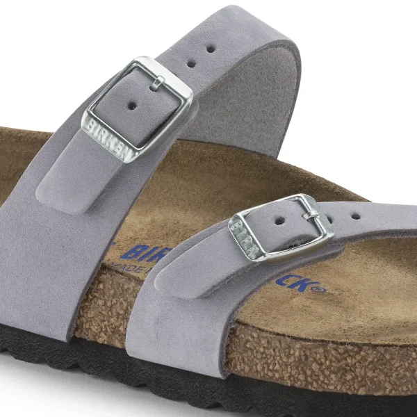 Mayari Soft Footbed Nubuck Leather Purple Fog - Image 13