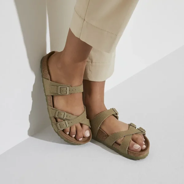 Franca Vegan Textile Faded Khaki - Image 3