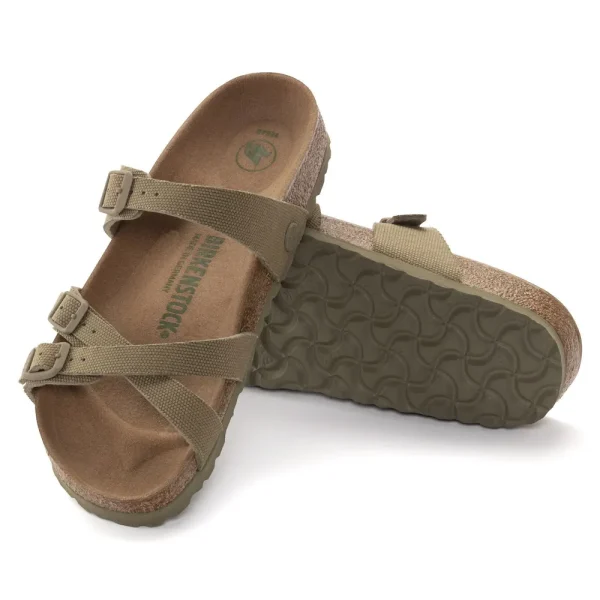 Franca Vegan Textile Faded Khaki - Image 4