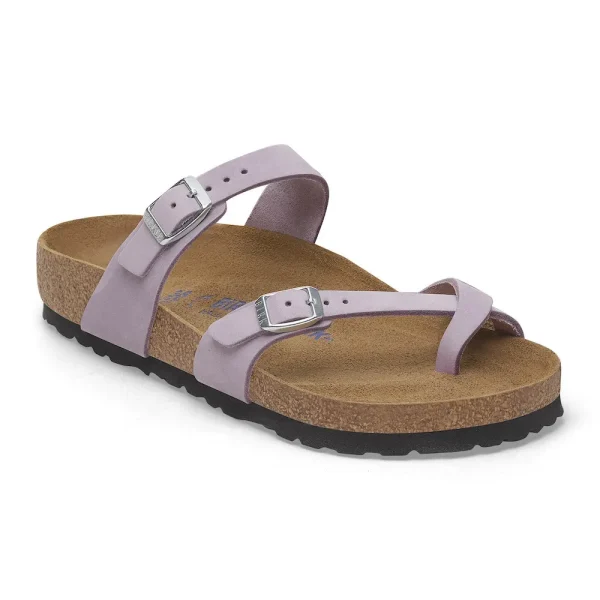Mayari Soft Footbed Nubuck Leather Purple Fog - Image 2