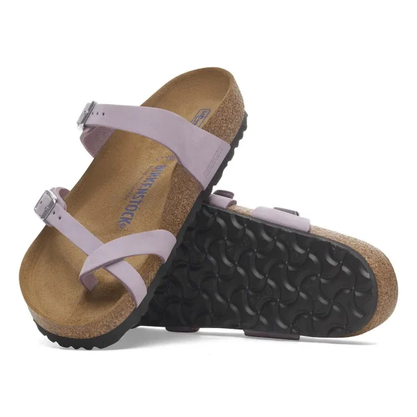 Mayari Soft Footbed Nubuck Leather Purple Fog - Image 6
