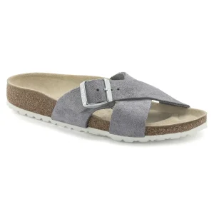 Siena Suede Leather Purple Fog